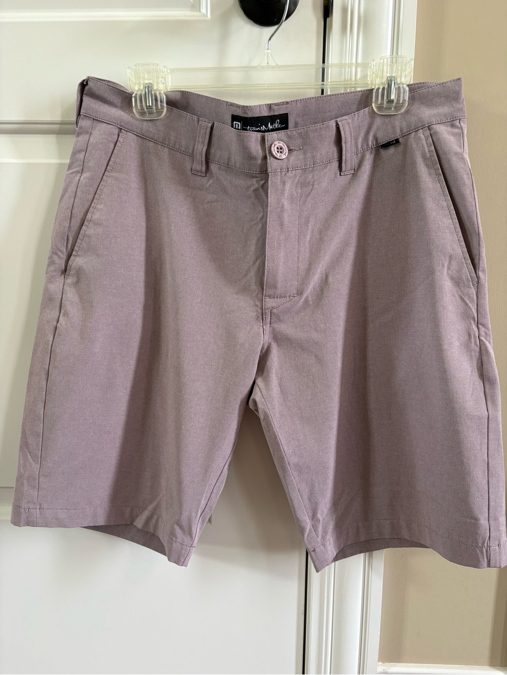 Travis Mathew Lavender Shorts